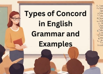 Types of Concord in English Grammar and Examples