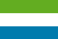 Drapeau Sierra Leone