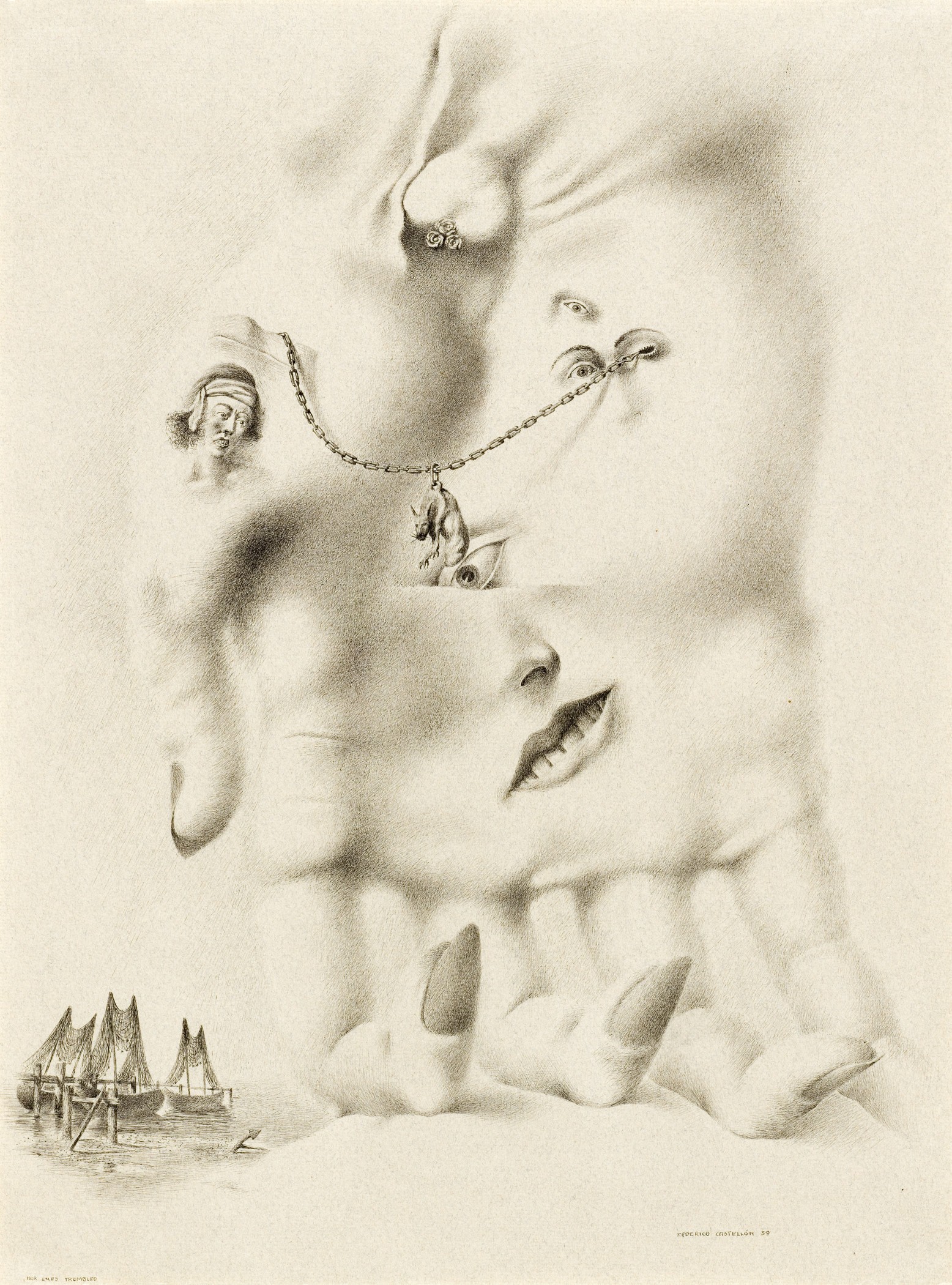 Surrealist drawing