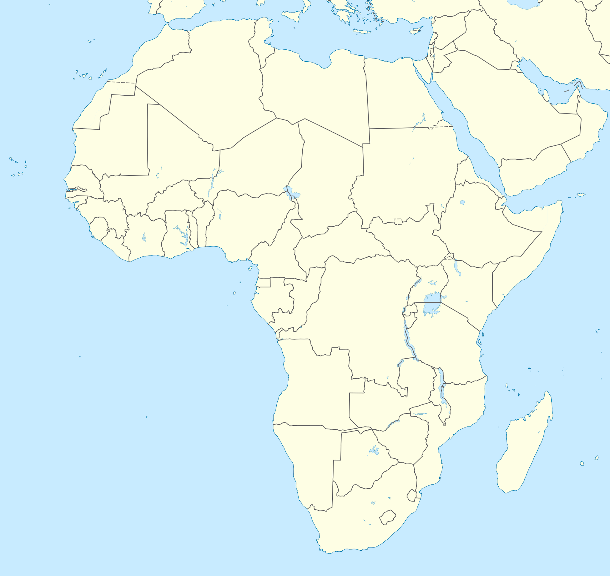 Rivers in Africa