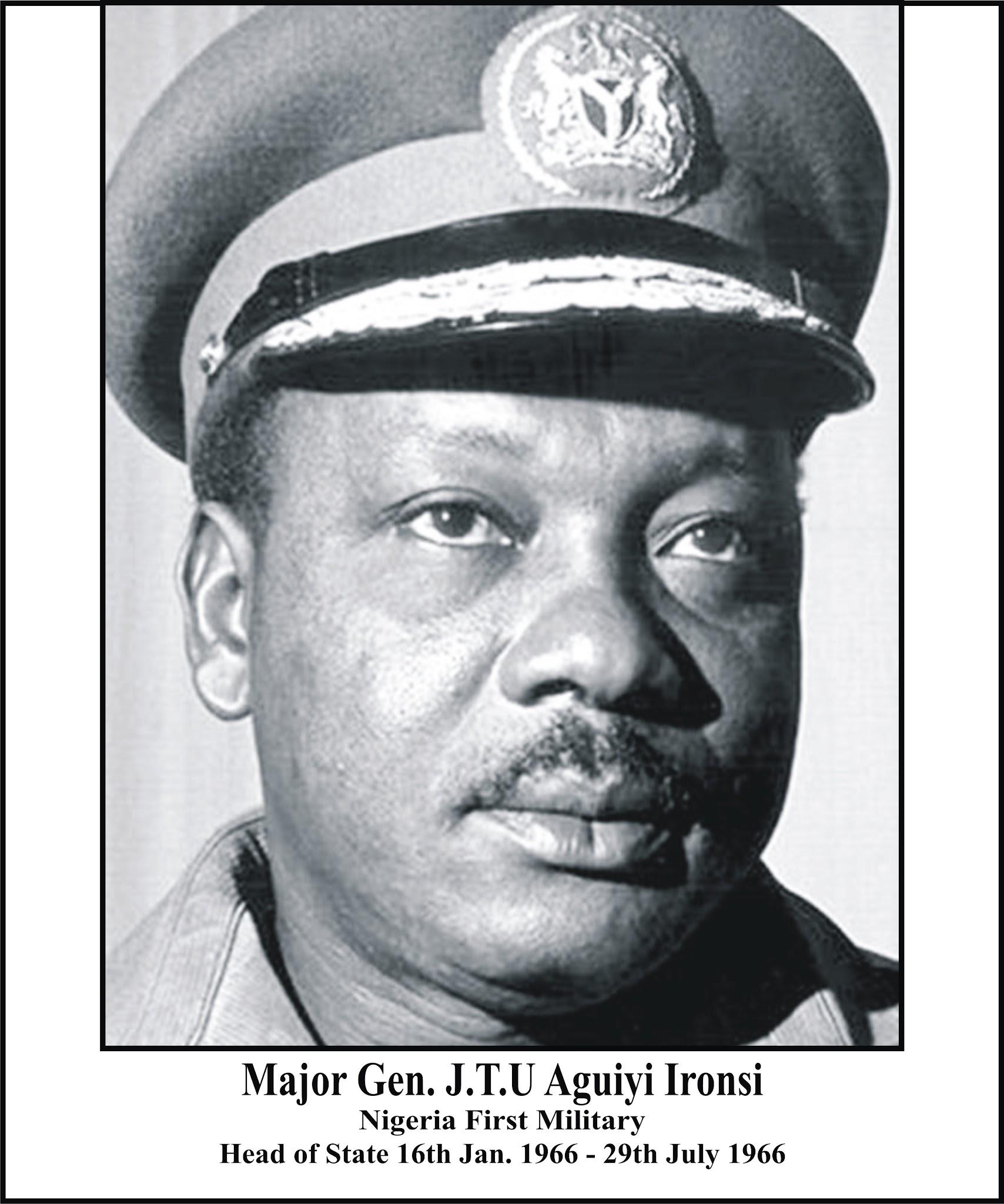 First Military Head of State in Nigeria