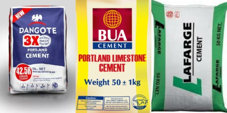 Latest Price of Cement in Nigeria