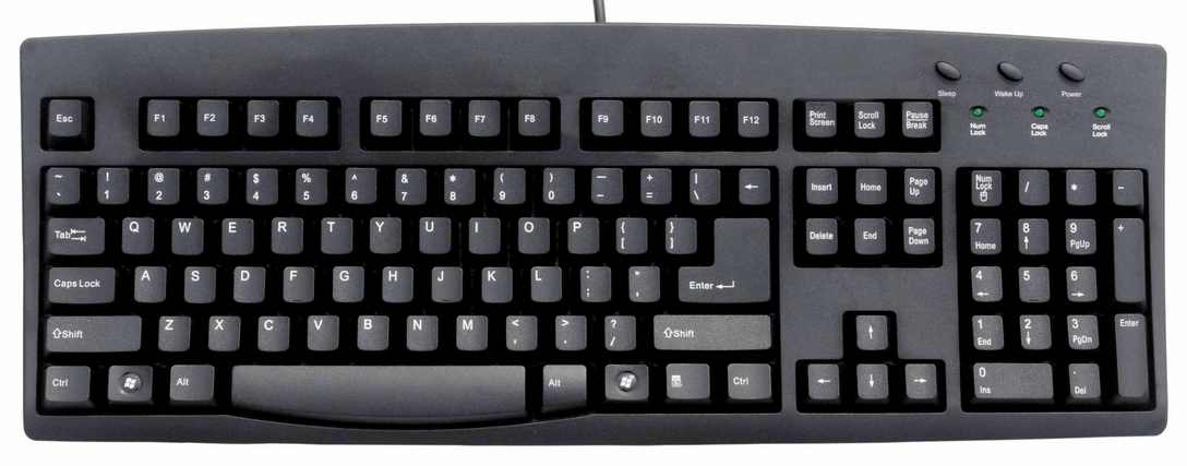 Parts of Computer Keyboard