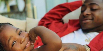 Davido and Daughter, Imade Adeleke