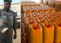 Customs seized 22,000 kegs of petrol