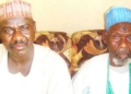 COAS Lt.-Gen. Tukur Buratai (L) with his late father, Alhaji Yusuf Buratai