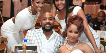 Adesua Etomi and  Banky W