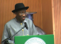 Former President Goodluck Jonathan