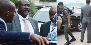 Dino Melaye, Police Guard