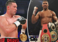 Joseph Parker and Anthony Joshua