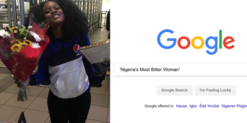 Cee-C on Google search as 'Nigeria's Most Bitter Woman'