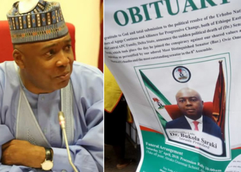 Bukola Saraki's ''obituary''