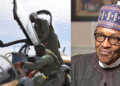 Nigeria Air force' Fighter Jet, President Muhammadu Buhari