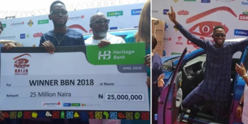 Miracle receives N25m prize, car