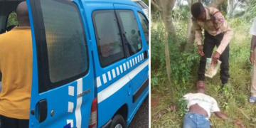 FRSC officials rescue suicidal man from hanging himself on a tree in Kogi state