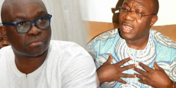 Gov Ayo Fayose, Kayode Fayemi