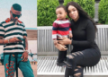 Wizkid, Binta Diamond Diallo and Son