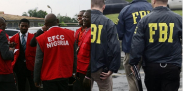 EFCC Operatives, FBI Operatives