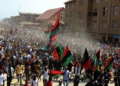 Biafra Agitators in a rally in Eastern part of Nigeria