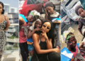 Actress Ini Dima-Okojie celebrates birthday with the homeless