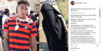 NBA Youngboy Girl-Friend wears Burka