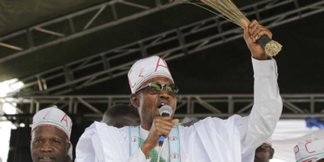 President Muhammadu Buhari durin Political campaign