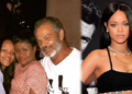 Rihanna and parents