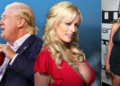 President Donald Trump and adult film star Stormy Daniels.