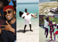 D'banj, 2face and their wives in Dubai Vacation