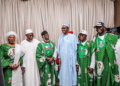 President Muhammadu Buhari, APC chieftains in Osun