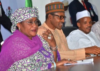 Al-Hassan, Buhari in a meeting