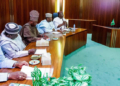 APC Governors Meeting with President Muhammadu Buhari