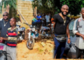 Kcee and E-money give out motorbikes and a car to youths