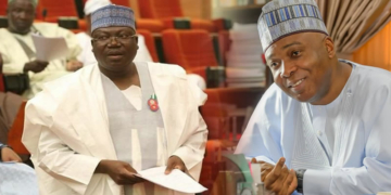 Ahmed Lawan, Saraki