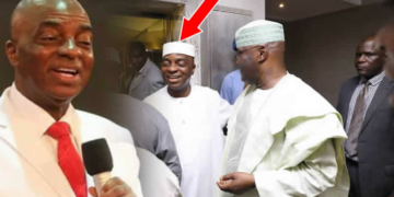 Atiku, Oyedepo, Obasanjo and Secondus at the meeting