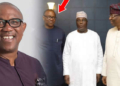 Peter Obi, Atiku and entourages