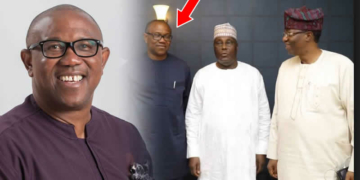 Peter Obi, Atiku and entourages