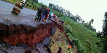 landslides at Anderson, Marina street in Calabar