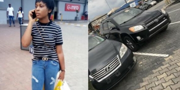 19 Year Old Girl Nigerian Female Enterpreneur Buys Two Cars For Her Parents (Photos & Video)