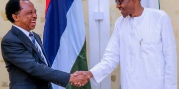 Senator Shehu Sani, President Muhammadu Buhari