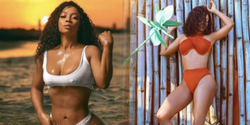 Toke Makinwa in Bikini, Celebrates her 34 Birthday