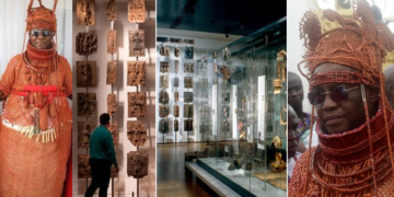 Oba of Benin, Ewuare II, Benin bronzes on display at the British Museum in London