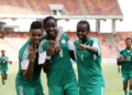 Super Falcons jubillating