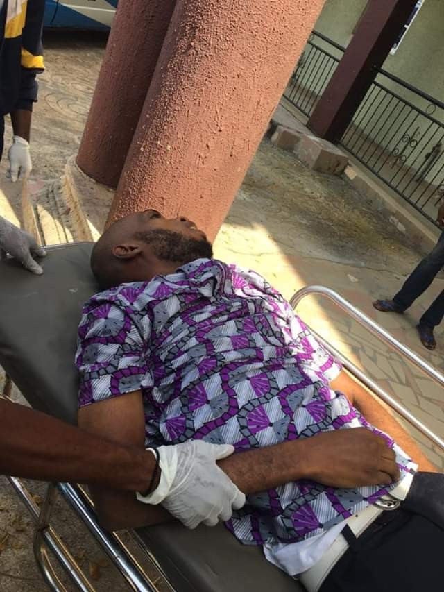 Photos: Prospective Corps member slumps, hits head on stone and dies shortly after collecting call-up letter