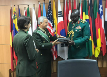 Buratai honored in Brazil