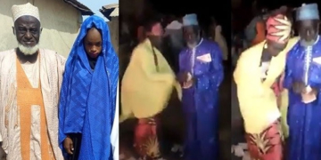 Alhaji Yakubu Chanji and his 15-year-old bride