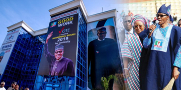 President Muhammadu Buhari during campaign