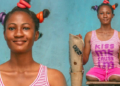 Adenike Adebayo, the Ibadan poly student without legs