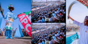 Buhari in Bauchi for Campaign