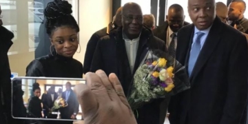 Atiku, Sariki arrive US